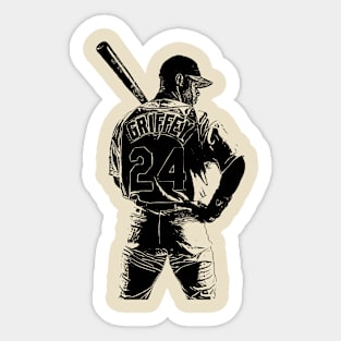 Vintage Ken Griffey Jr Sticker